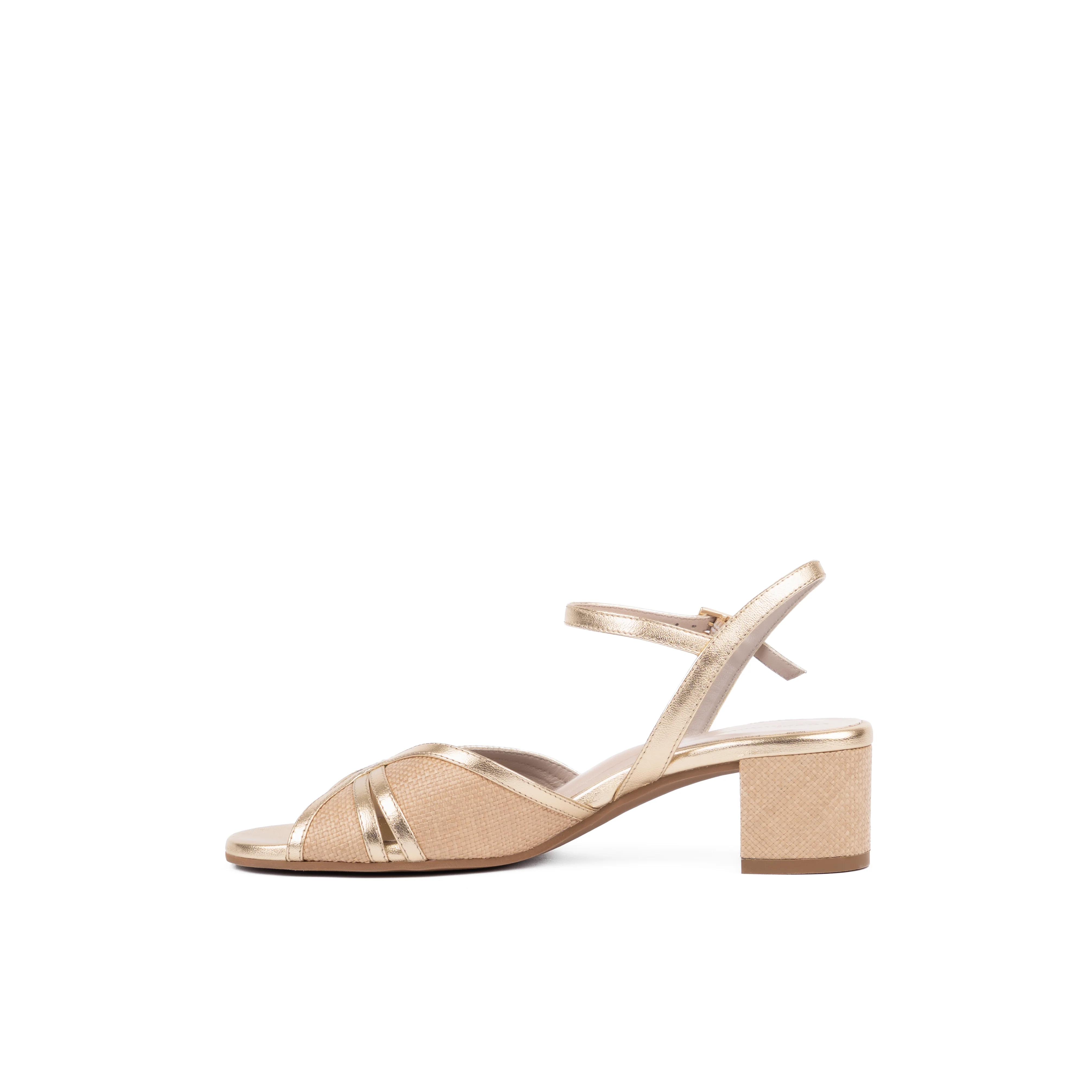 Caroline Raffia Gold - Image 5