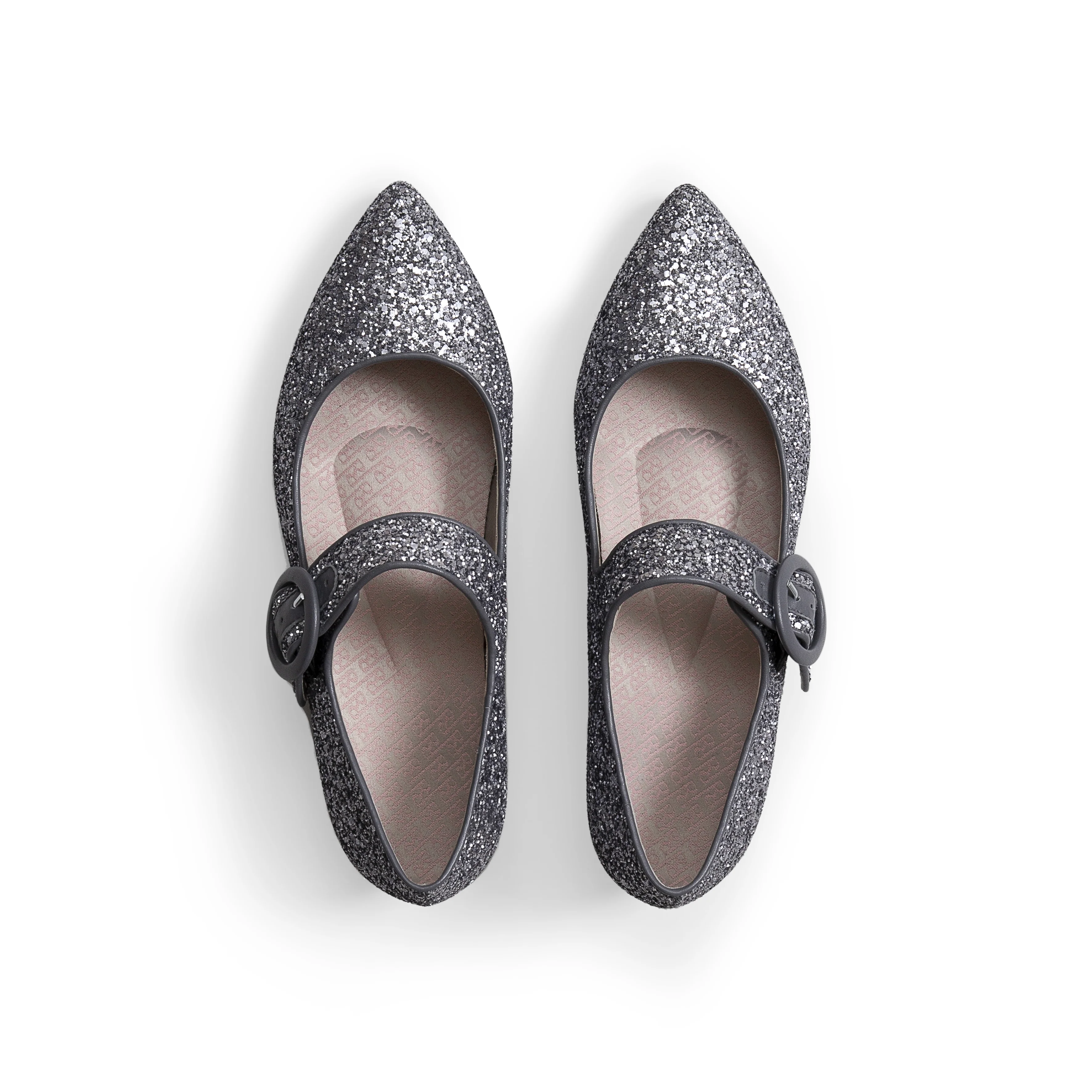 Isabelle Grey Glitter - Image 2