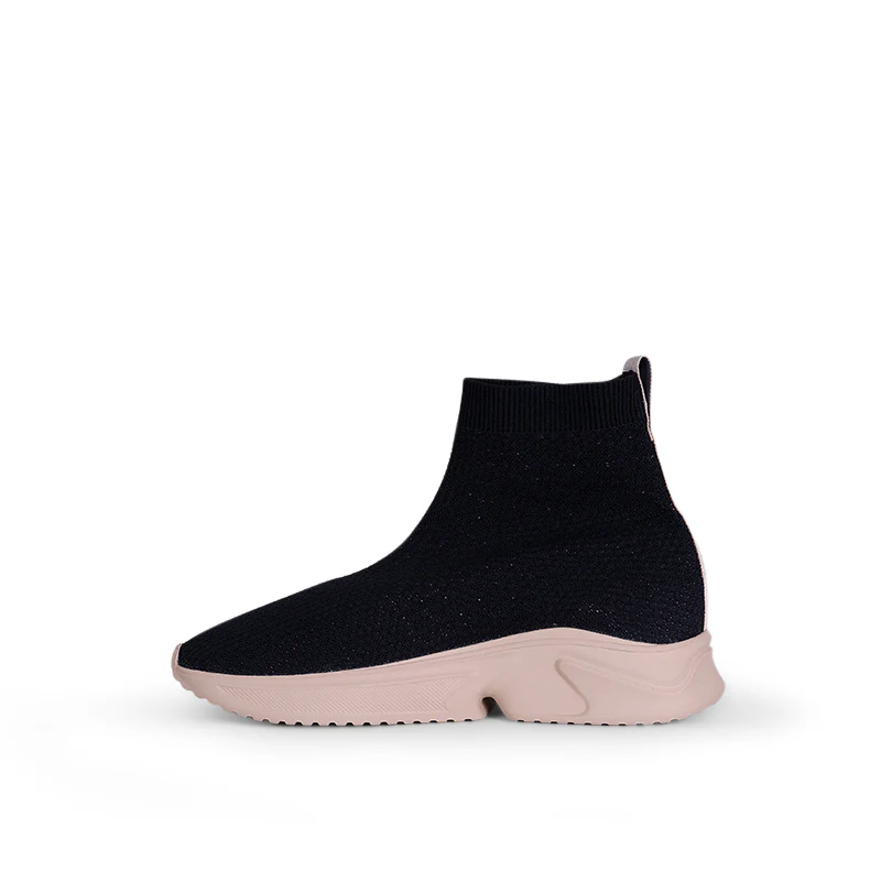 Racva Sneaker Boot Black - Image 4